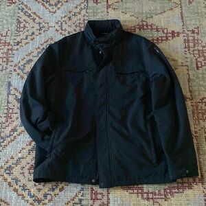 Geox Mens Winter Jacket Sz 50 XXL Black